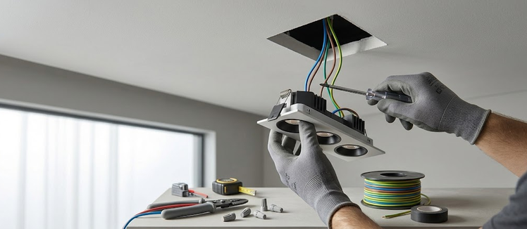 Recessed lighting installation