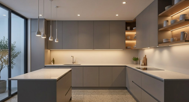 Kitchen lighting and LED strips