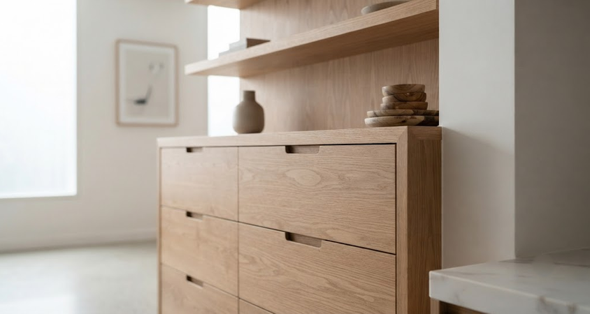 Custom joinery detail