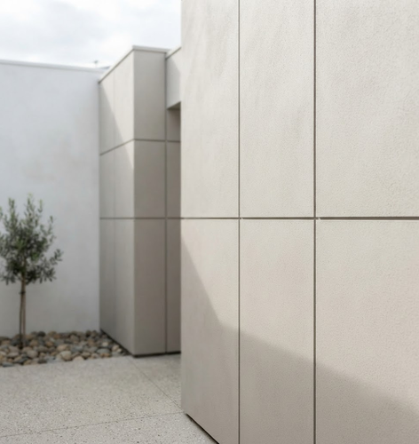 Light panel cladding
