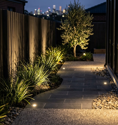 Outdoor path lighting