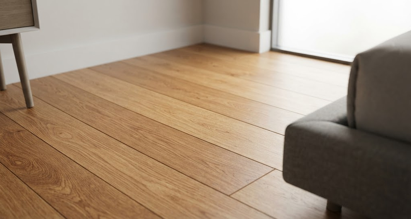 Timber flooring detail